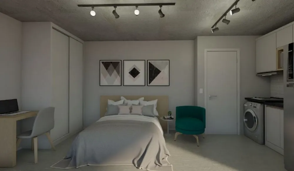 Apartamento, 1 quarto, 28 m² - Foto 4