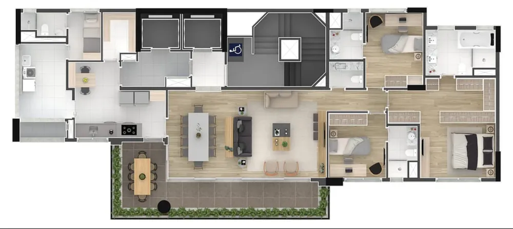 Apartamento, 3 quartos, 174 m² - Foto 4