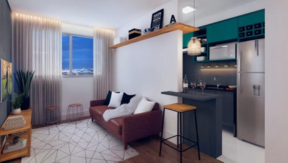 Apartamento, 2 quartos, 43 m² - Foto 4