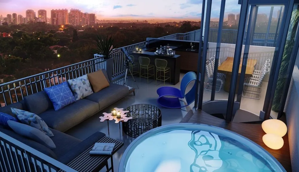 Cobertura, 1 quarto, 72 m² - Foto 4