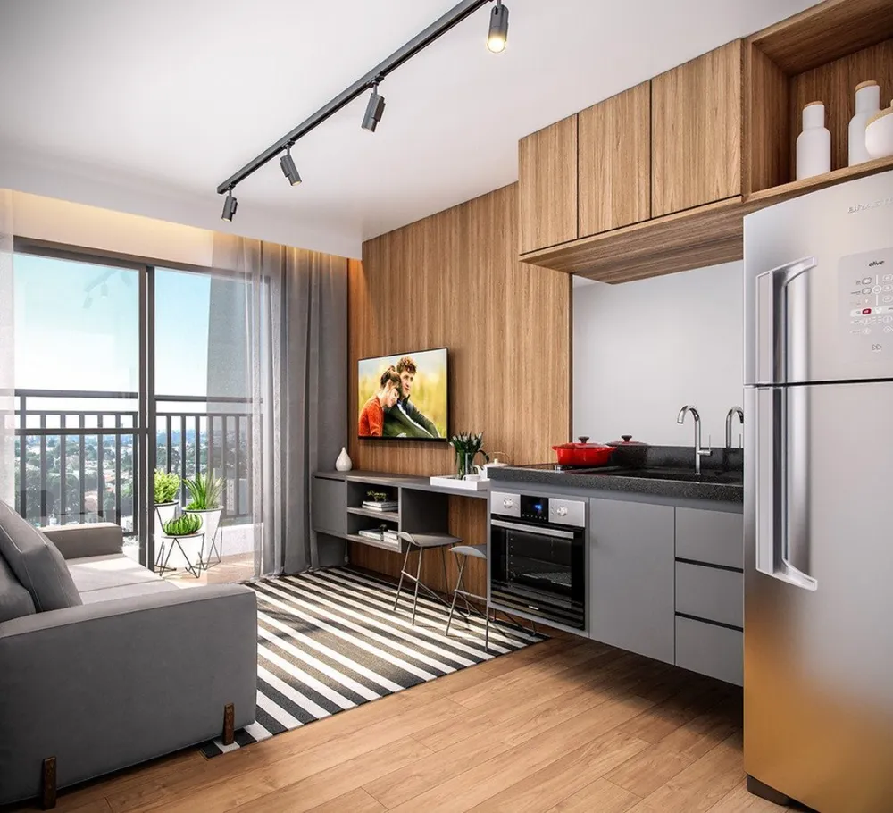 Apartamento, 1 quarto, 31 m² - Foto 3