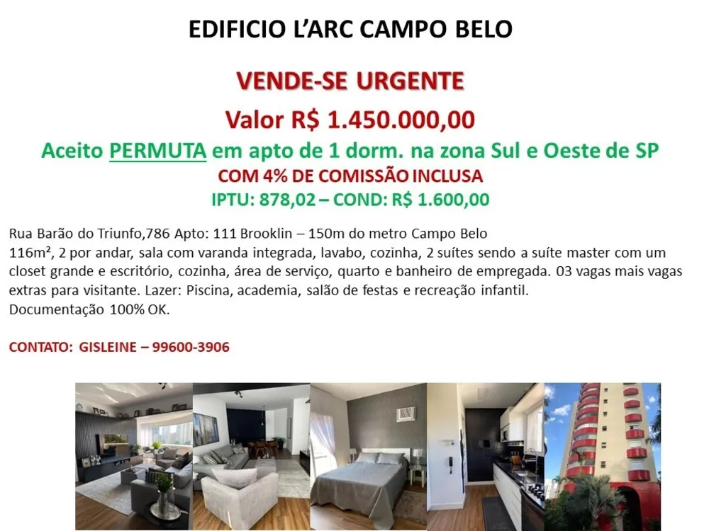 Apartamento, 2 quartos, 116 m² - Foto 2