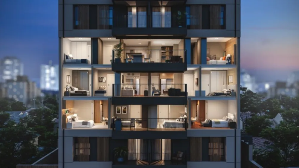 Apartamento, 2 quartos, 58 m² - Foto 3