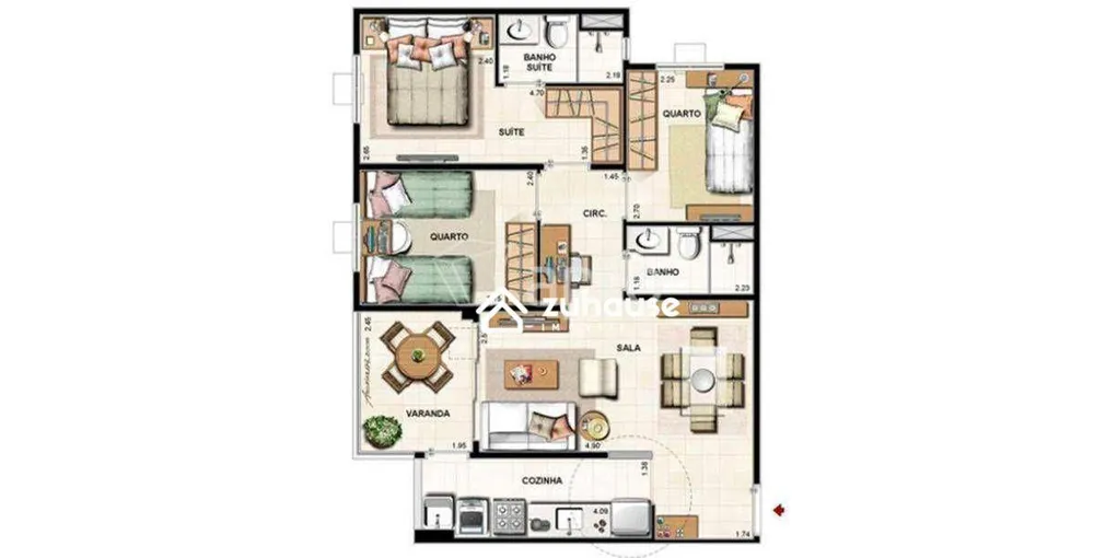 Apartamento, 3 quartos, 67 m² - Foto 31