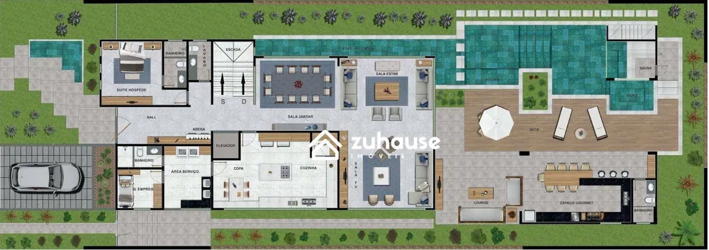 Casa de Condomínio, 5 quartos - Foto 32