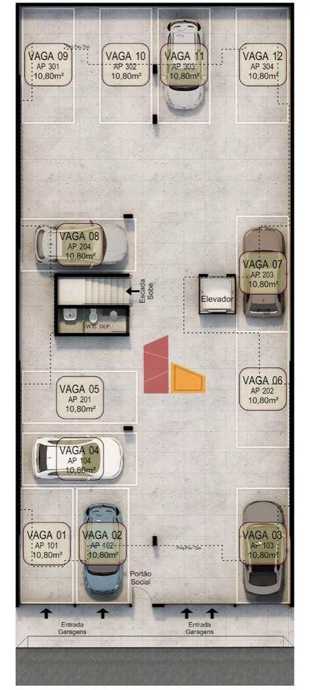 Apartamento, 2 quartos, 61 m² - Foto 8