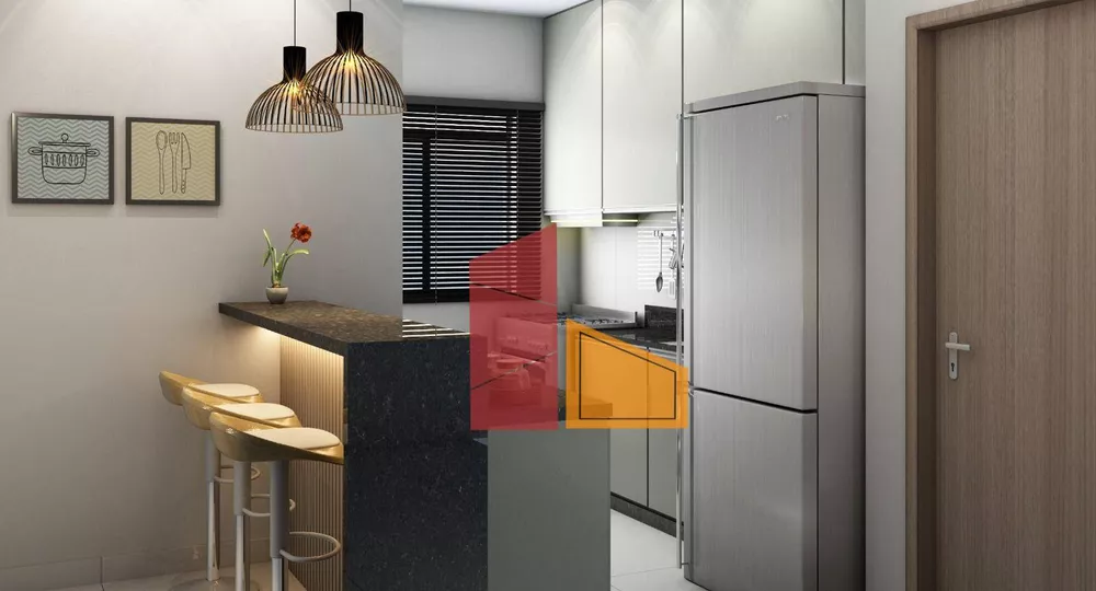 Apartamento, 2 quartos, 61 m² - Foto 3