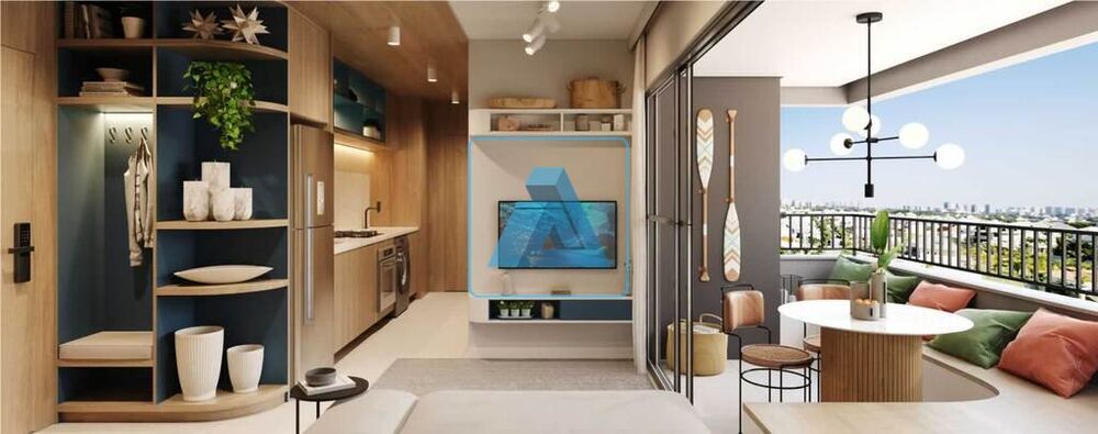 Apartamento à venda com 2 quartos, 39m² - Foto 2