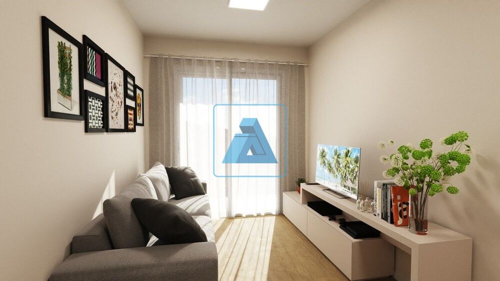 Apartamento à venda com 1 quarto, 34m² - Foto 2