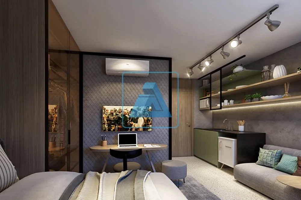Apartamento, 1 quarto, 17 m² - Foto 1