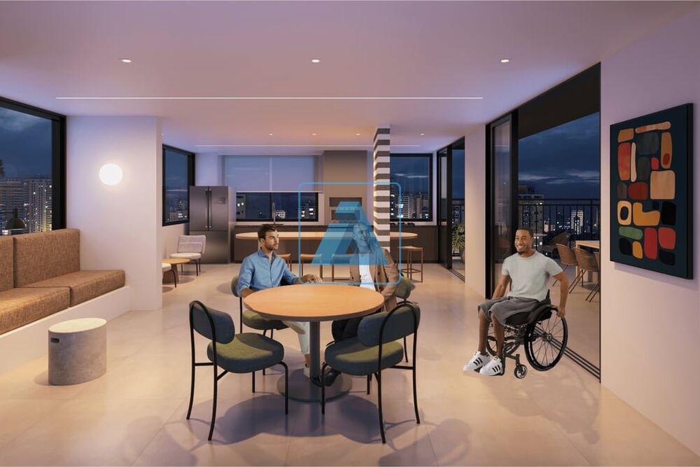 Apartamento Lançamentos com 2 quartos, 37m² - Foto 3