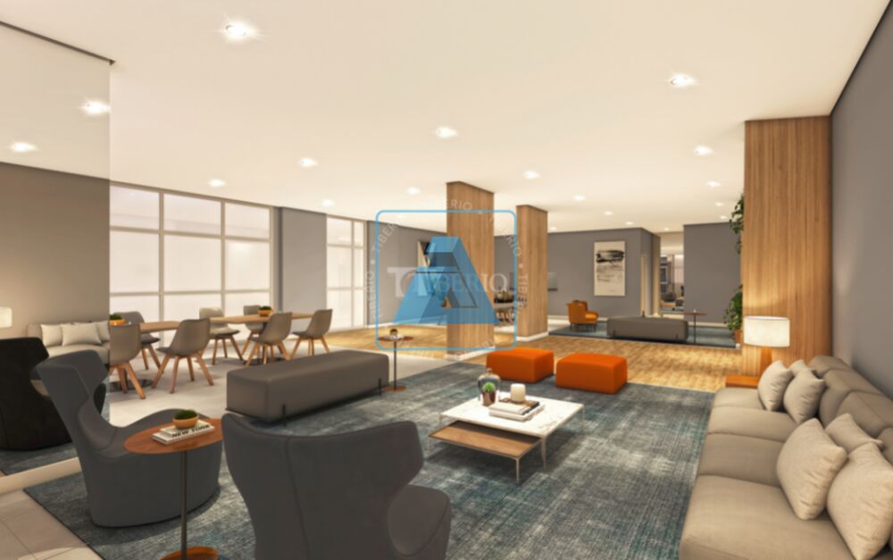 Apartamento à venda com 1 quarto, 34m² - Foto 3