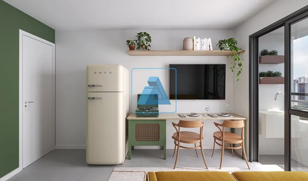 Apartamento, 1 quarto, 27 m² - Foto 1