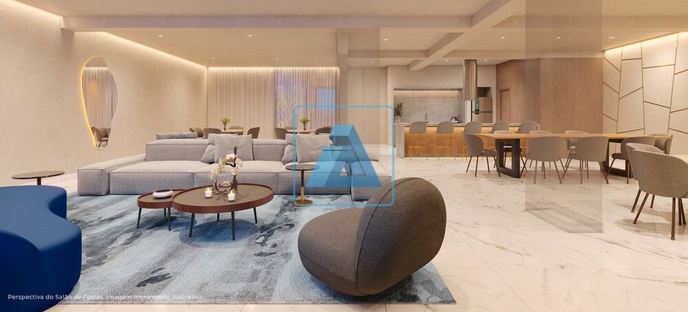 Apartamento Lançamentos com 1 quarto, 86m² - Foto 5