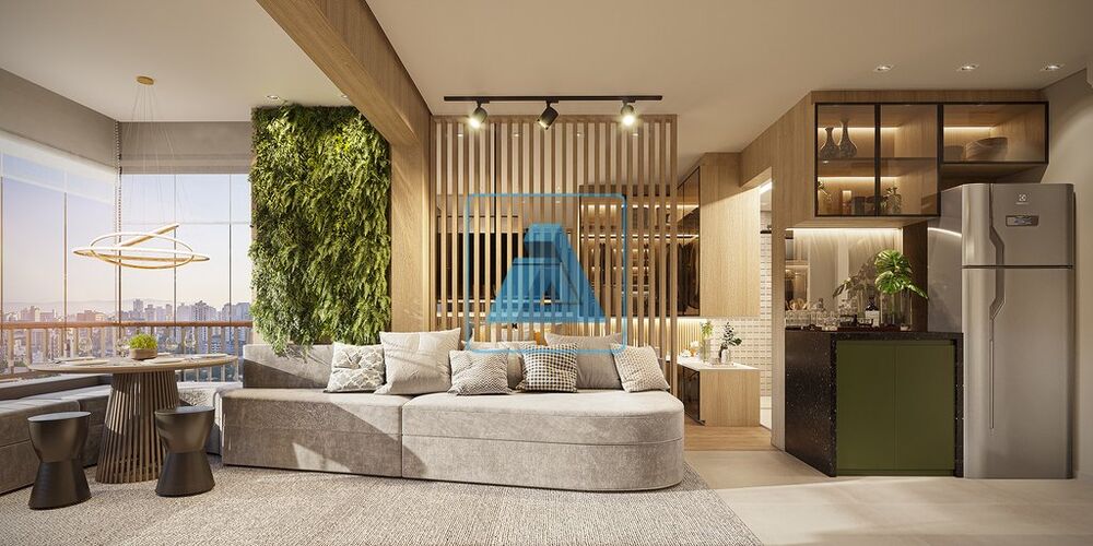 Apartamento Lançamentos com 1 quarto, 37m² - Foto 2