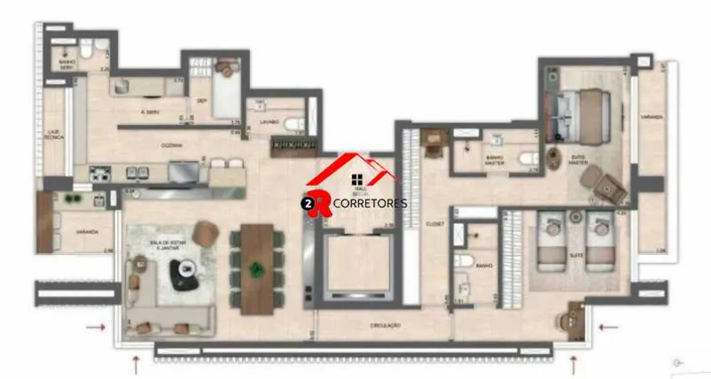 Apartamento, 2 quartos, 140 m² - Foto 20