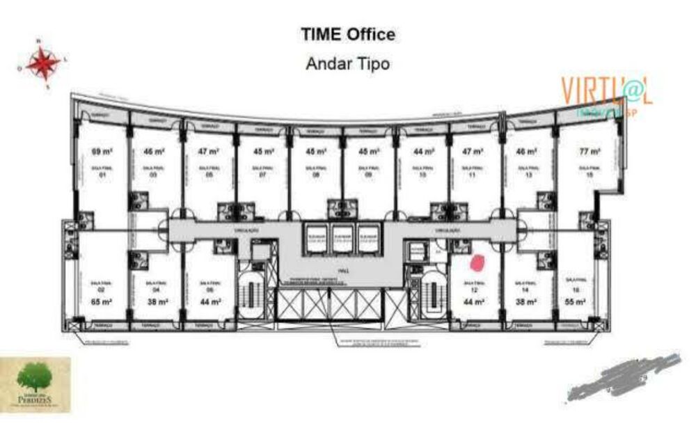 Conjunto Comercial-Sala à venda, 44m² - Foto 8