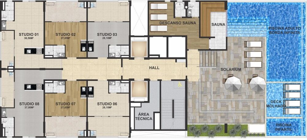 Sala-Conjunto, 39 m² - Foto 4