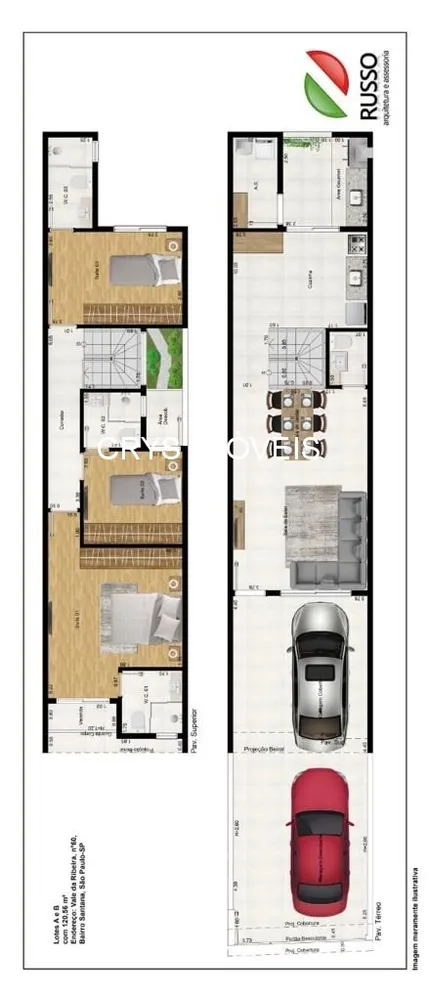 Casa, 3 quartos, 120 m² - Foto 9