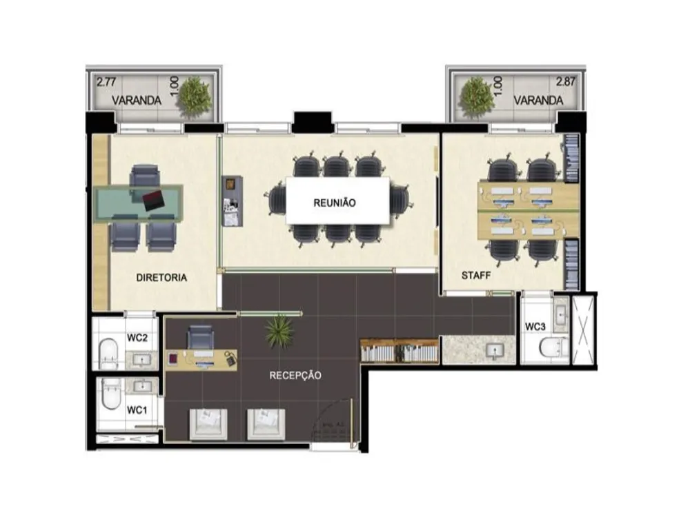 Sala-Conjunto, 100 m² - Foto 9