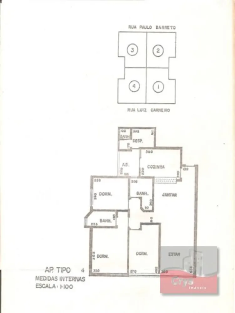 Apartamento, 3 quartos, 100 m² - Foto 3