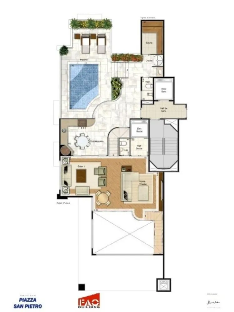 Cobertura, 4 quartos, 480 m² - Foto 12