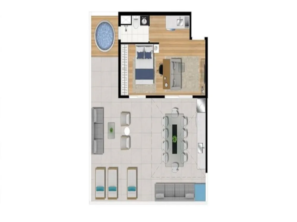 Apartamento, 1 quarto, 79 m² - Foto 8