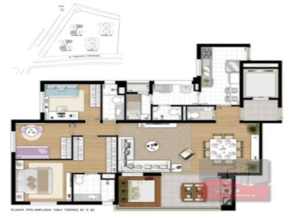 Apartamento, 4 quartos, 168 m² - Foto 4