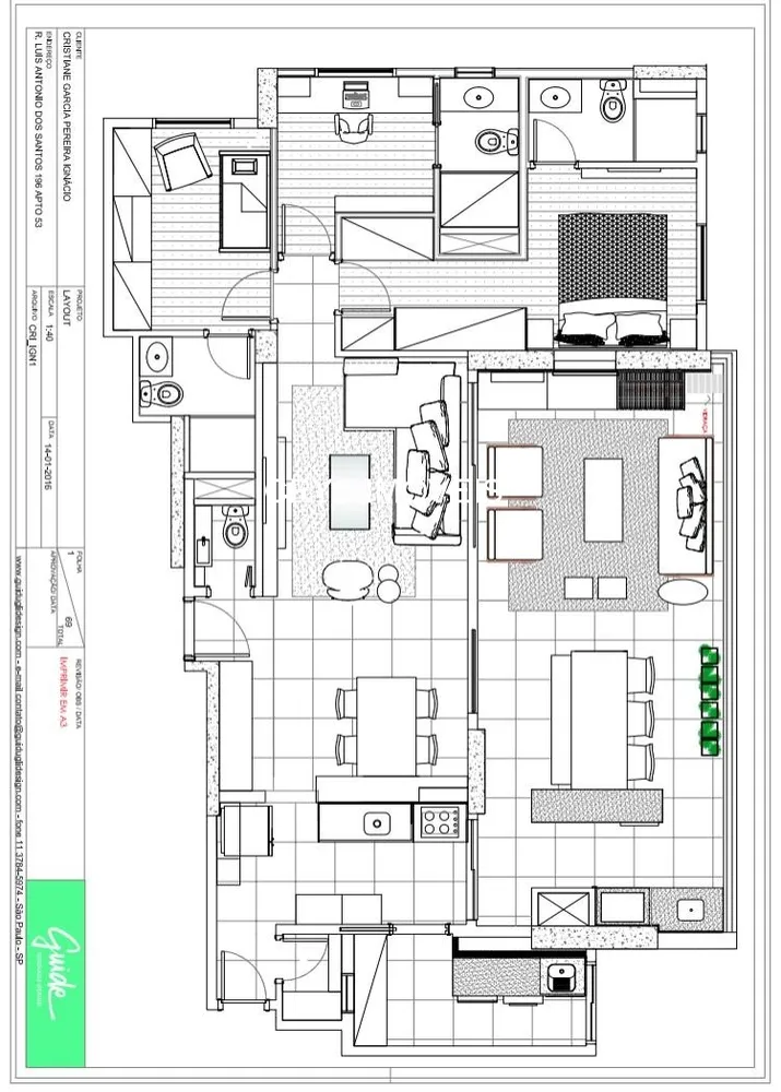 Apartamento, 3 quartos, 120 m² - Foto 2