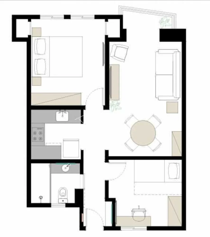 Apartamento, 2 quartos, 54 m² - Foto 24