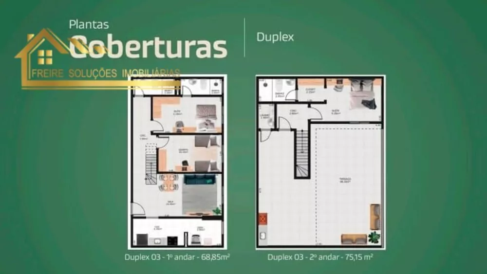 Cobertura, 3 quartos, 140 m² - Foto 14