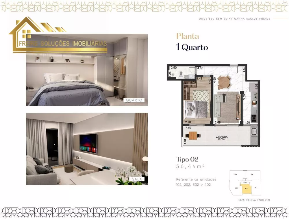 Apartamento, 2 quartos, 83 m² - Foto 2