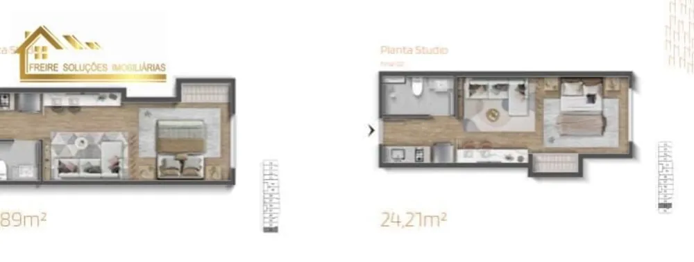 Apartamento, 1 quarto, 30 m² - Foto 21