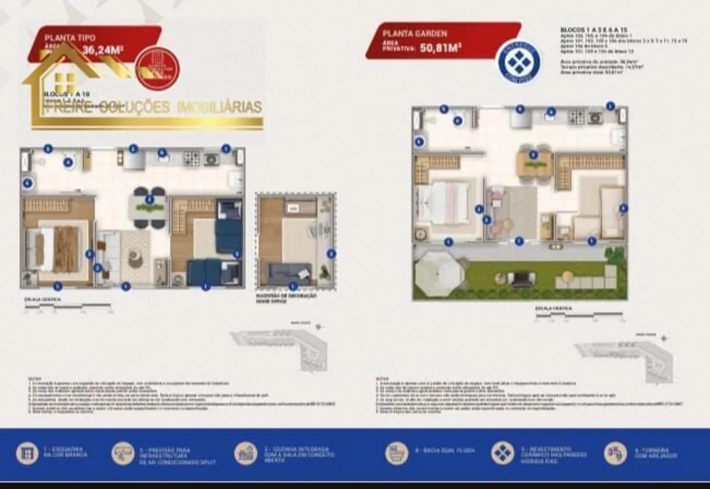 Apartamento, 2 quartos, 50 m² - Foto 17