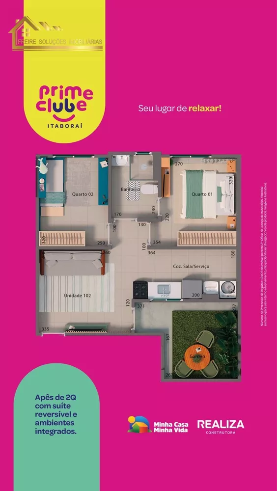 Apartamento, 2 quartos, 42 m² - Foto 1