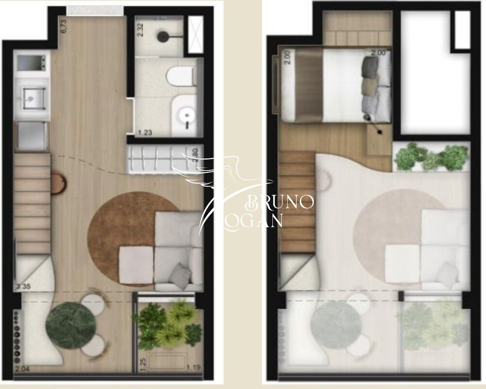 Apartamento, 1 quarto, 24 m² - Foto 12