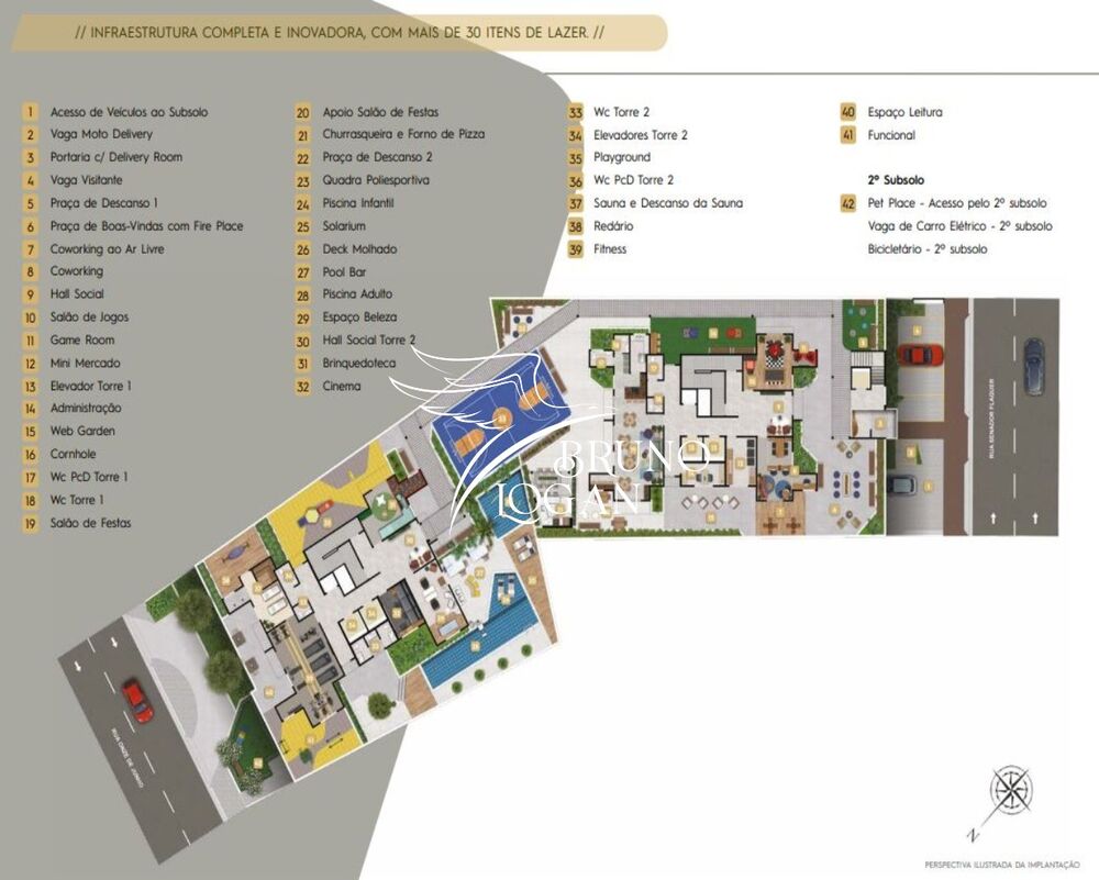 Apartamento, 2 quartos, 50 m² - Foto 2