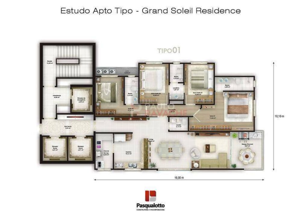 Apartamento, 145 m² - Foto 14