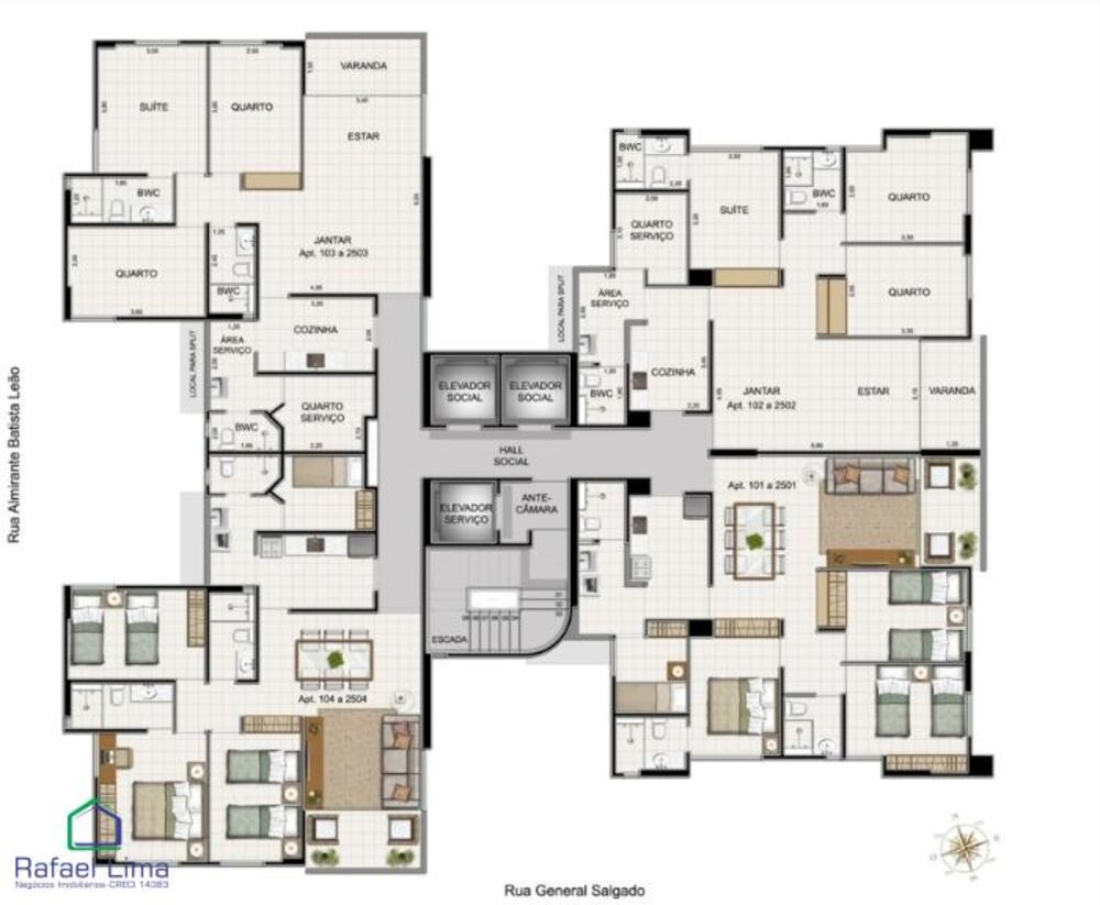 Apartamento à venda com 3 quartos, 95m² - Foto 20