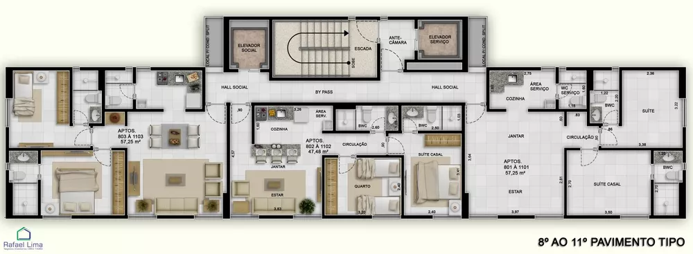 Apartamento, 1 quarto, 40 m² - Foto 6