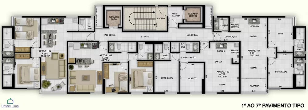 Apartamento, 1 quarto, 40 m² - Foto 7