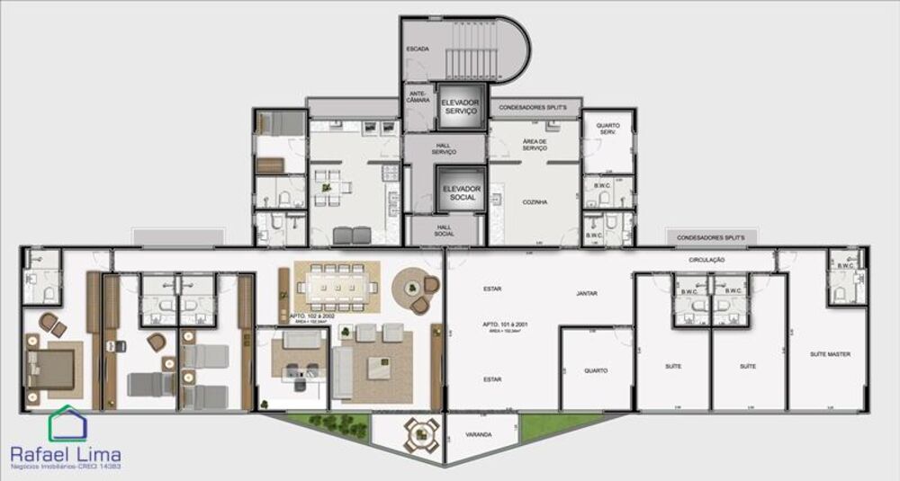 Apartamento, 4 quartos, 152 m² - Foto 4