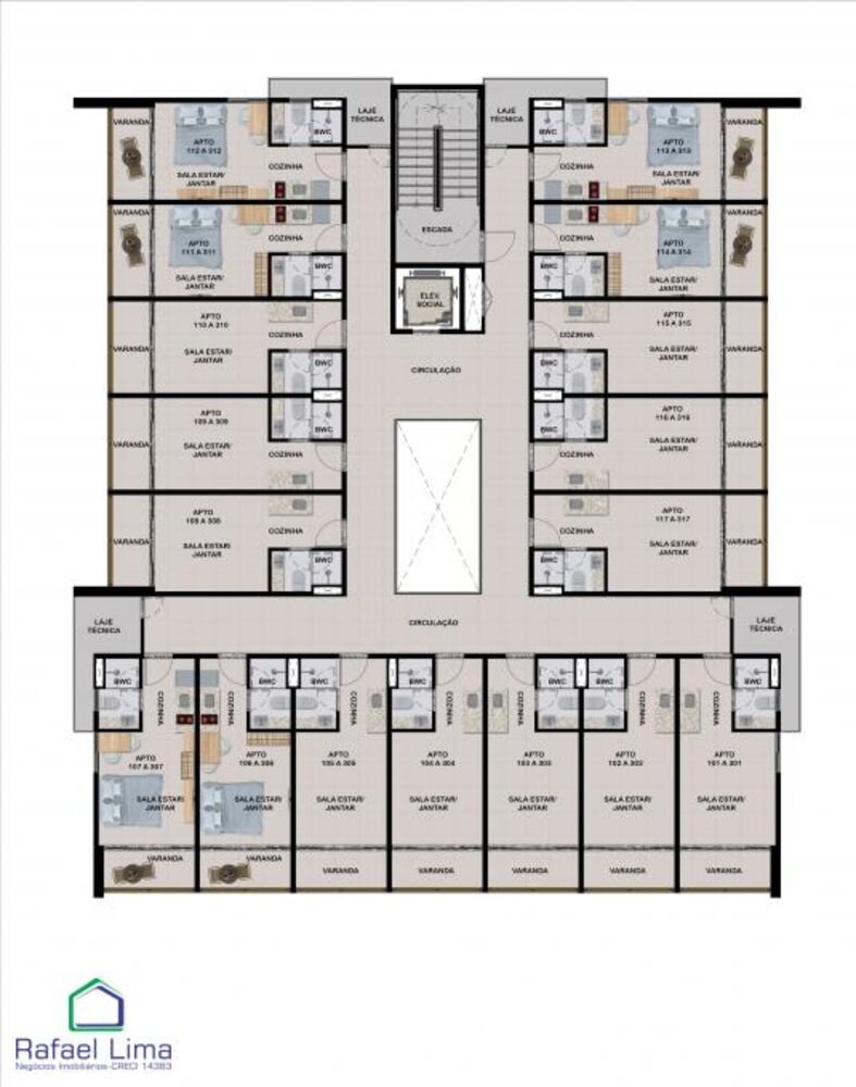 Flat/Apart Hotel, 1 quarto - Foto 1