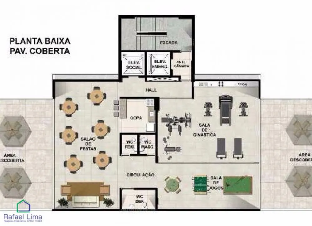 Apartamento, 3 quartos, 62 m² - Foto 1