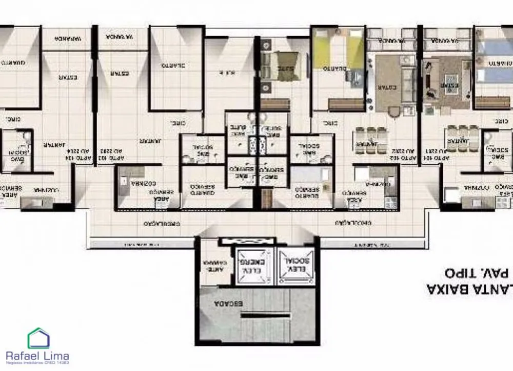 Apartamento, 3 quartos, 62 m² - Foto 7
