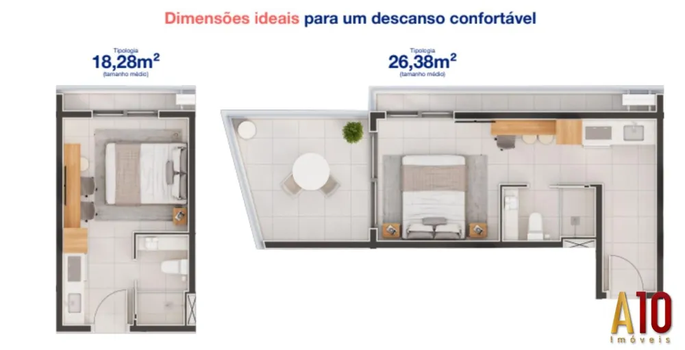 Apartamento, 1 quarto, 18 m² - Foto 12