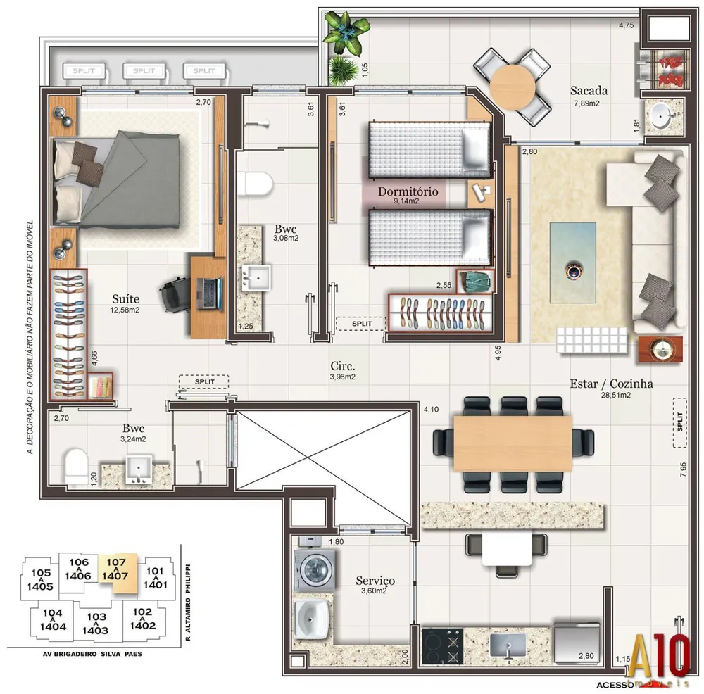 Apartamento, 2 quartos, 96 m² - Foto 20