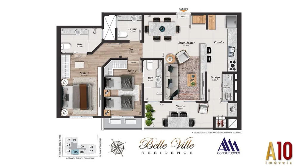 Apartamento, 2 quartos, 86 m² - Foto 11