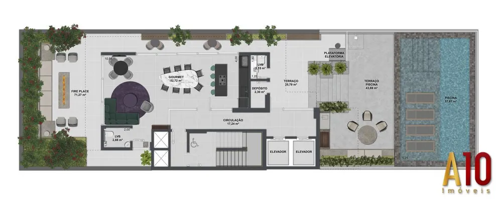 Apartamento, 2 quartos, 80 m² - Foto 9