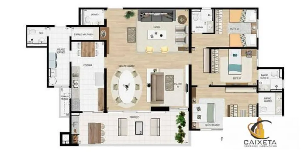 Apartamento, 3 quartos, 168 m² - Foto 8